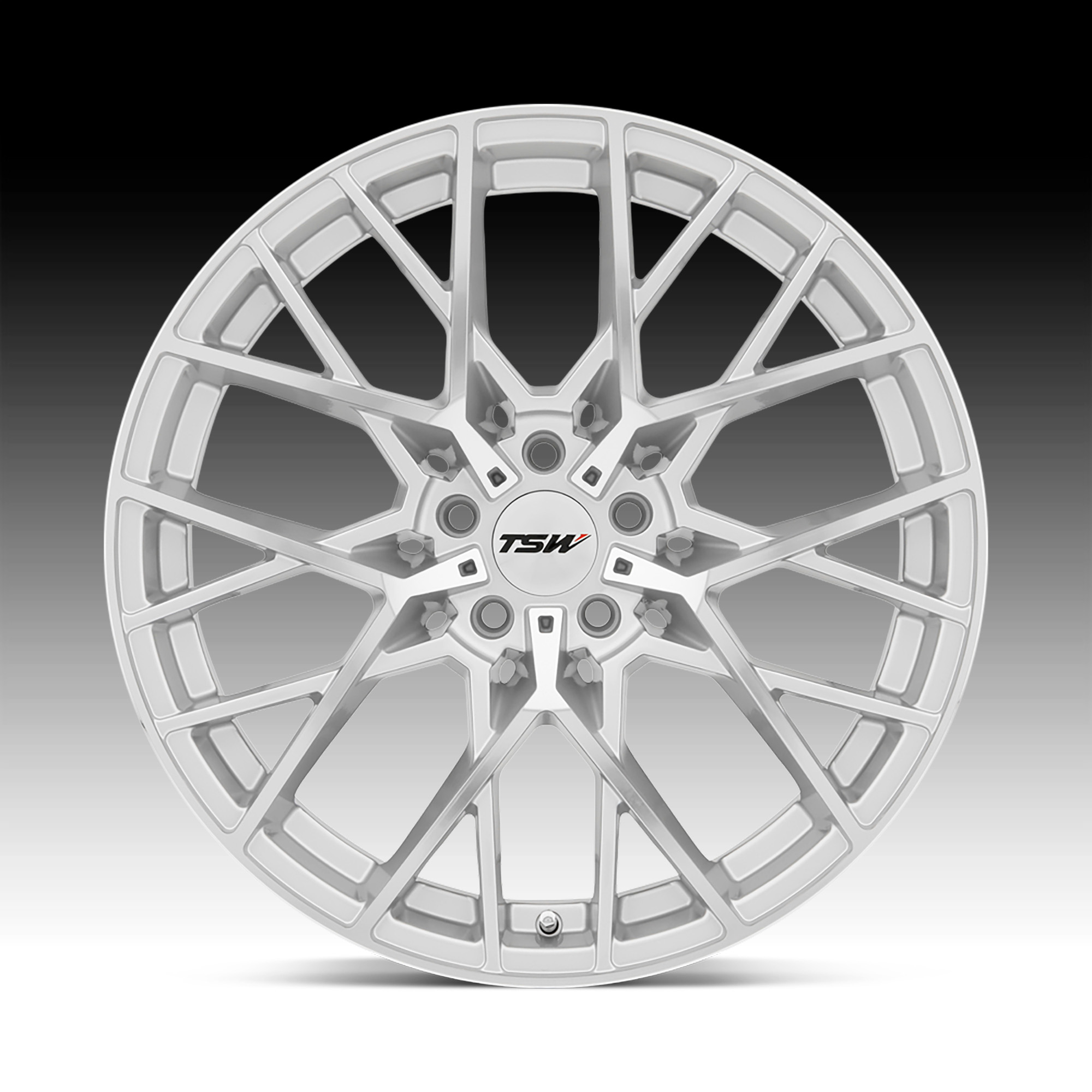 TSW Sebring Machined Silver Custom Rims Wheels - Sebring - TSW